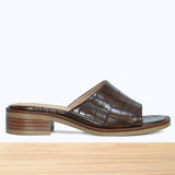 869F Palena Cuir Marron Croco