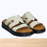 887F Rosalya Cuir Beige