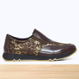 895F Mislo Cuir Marron Brillant