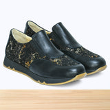 895F Mislo Cuir Noir Lézard