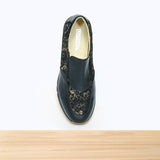 895F Mislo Cuir Noir Lézard