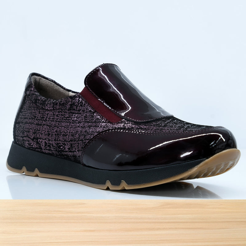 895F Mislo Cuir Bordeaux