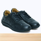 896 Vizo Noir à lacets