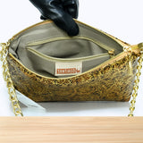 9053SC NOVA Serpent Moutarde Métallisée