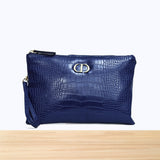 9092sc Valina Cuir Bleu Marine