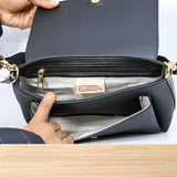 9164SC Valti  Noir Mat Croco