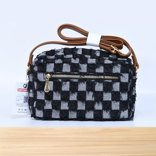 9184SC Bellora Damier Noir