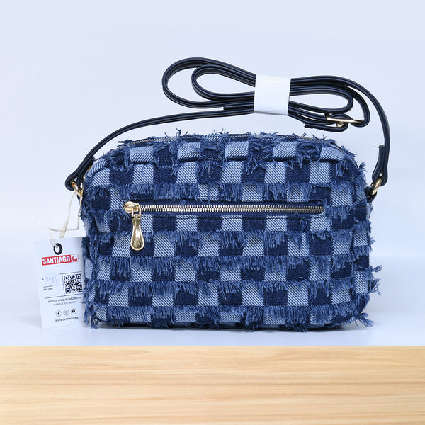 9184SC Bellora Damier Bleu