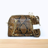 9195sc Cima Cuir Camel serpent