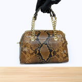 9195sc Cima Cuir Camel serpent