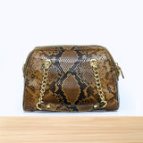 9195sc Cima Cuir Camel serpent