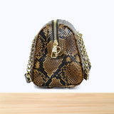 9195sc Cima Cuir Camel serpent