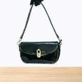 9199sc Awaan Cuir Noir Verni