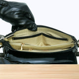 9199sc Awaan Cuir Noir Verni