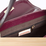 9202sc Layali Cuir Bordeaux