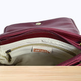 9204SC Najmat Cuir Bordeaux