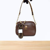 9206SC Alina Cuir Marron Mat