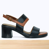 935F Alma Cuir Noir Camel DT