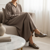 941F Mezia Cuir Taupe - SANTIAGO®