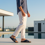 95S Pylos Bleu Marine — V2 Walking Poolside