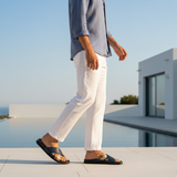 96S Xylos Bleu Marine — V2 Walking Poolside