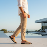 97S Torix Beige — V2 Walking Poolside