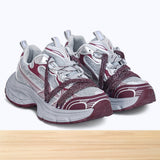9830F Yalina Gris Bordeaux