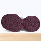9830F Yalina Gris Bordeaux