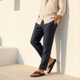 98S Wexor Bleu Marine — V3 Leaning Villa Wall