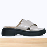 999f Luva en Cuir Beige