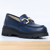 302F Adoria Cuir Bleu