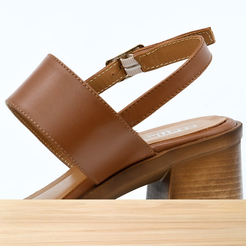514f Amaris en Cuir Camel