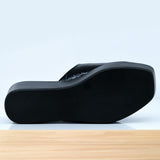 069F Avital en Cuir Noir