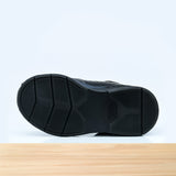 077ENF Bambín en Cuir Noir