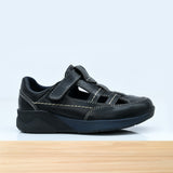 077ENF Bambín en Cuir Noir