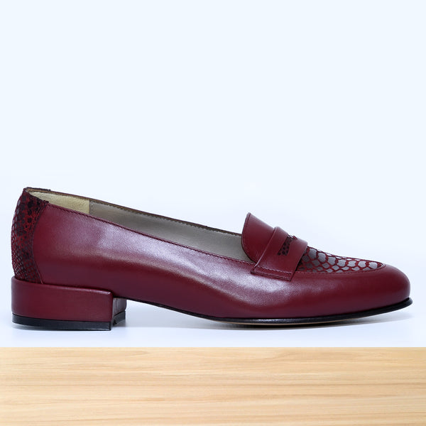 465 Bloom Cuir Bordeaux