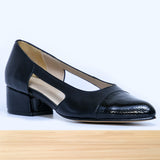 408F Bofia en Cuir Noir