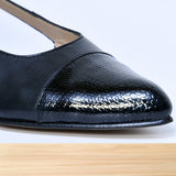 408F Bofia en Cuir Noir