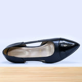 408F Bofia en Cuir Noir