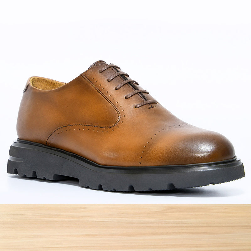 2930 CALVEY Cuir Camel