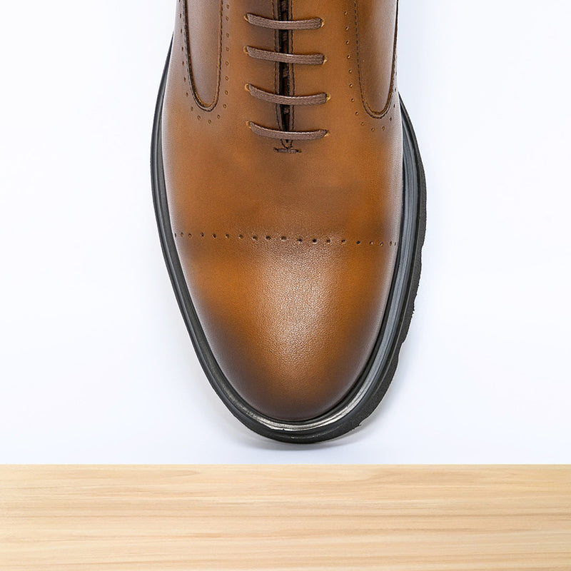 2930 CALVEY Cuir Camel