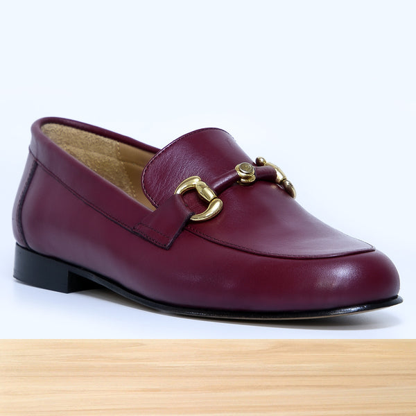 447Candy Cuir Bordeaux