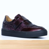 444F Carry Cuir Bordeaux