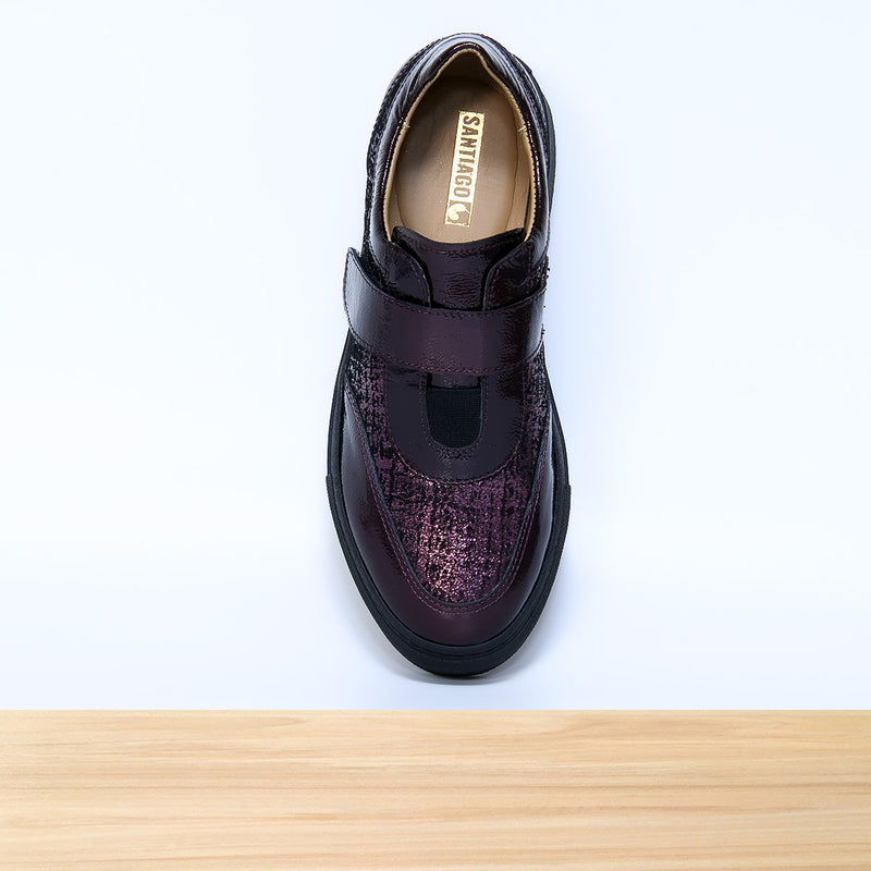 444F Carry Cuir Bordeaux