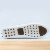 528F Clara en Cuir Blanc