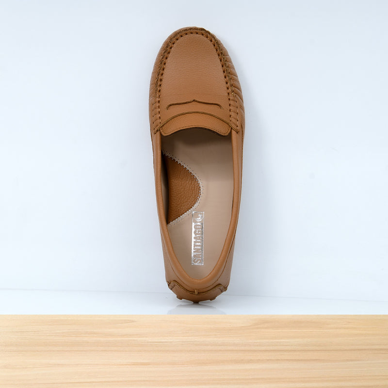 528F Clara en Cuir Camel