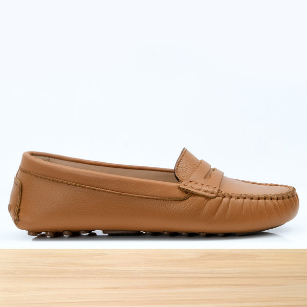 528F Clara en Cuir Camel