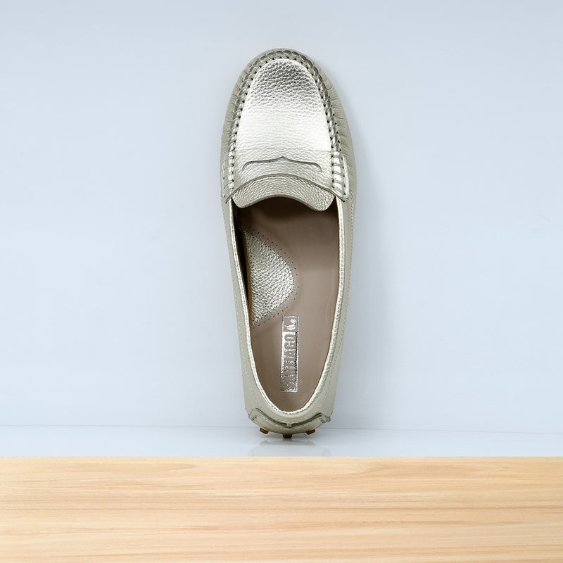 528F Clara en Cuir Doré