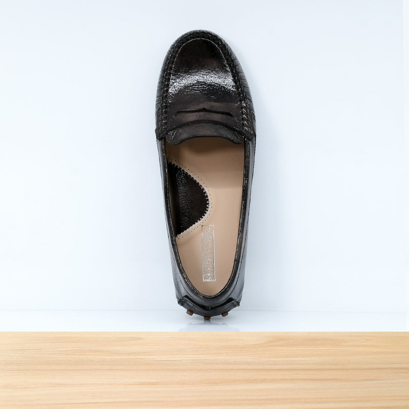 528F Clara en Cuir Marron