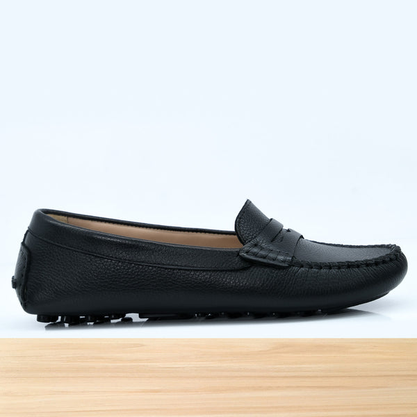 528F Clara en Cuir Noir